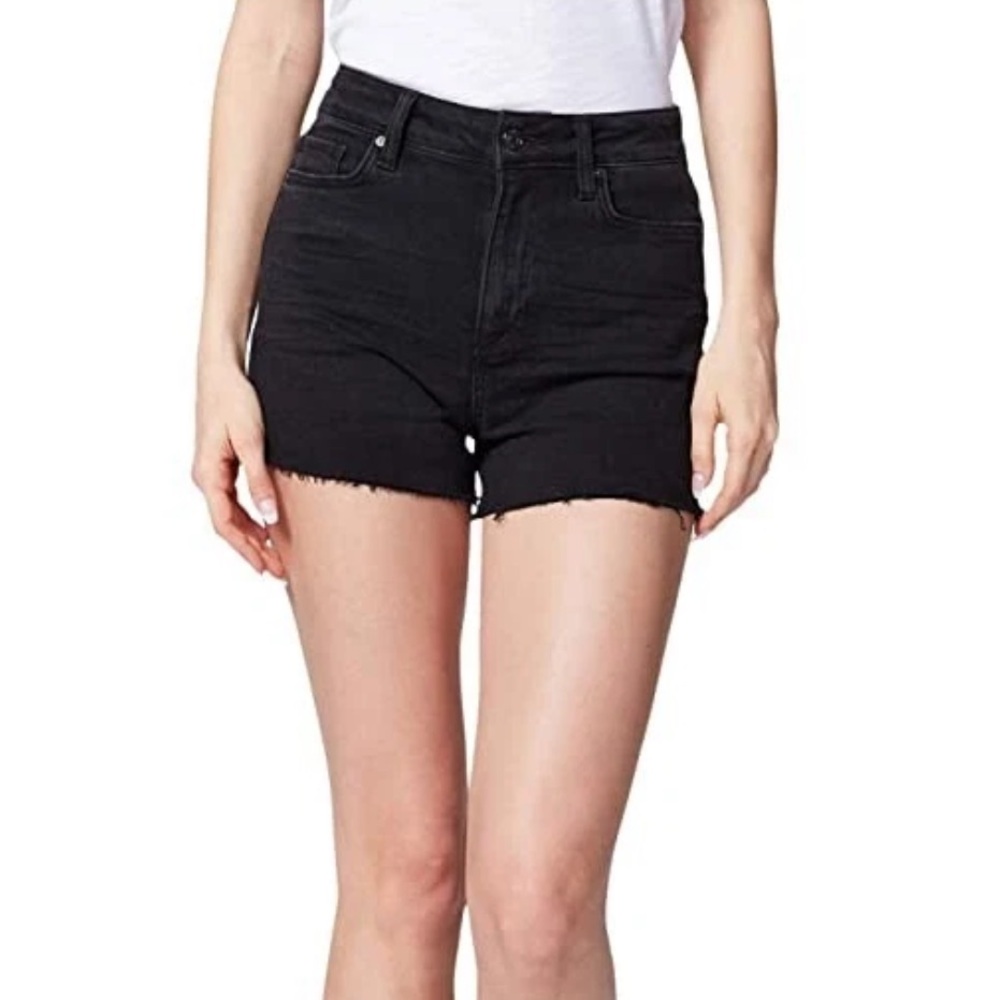 PAIGE Black Jean Shorts